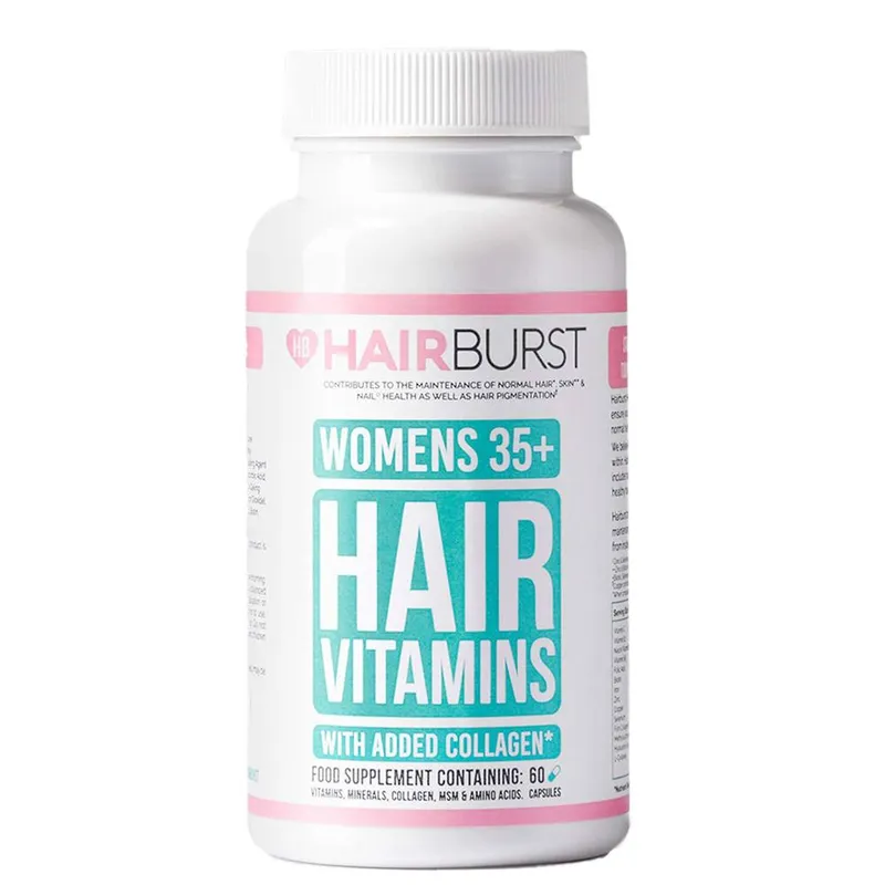 Hairburst Womens 35+ Hair Vitamins x 60 Capsules in Clear - Clear - Size: One Size