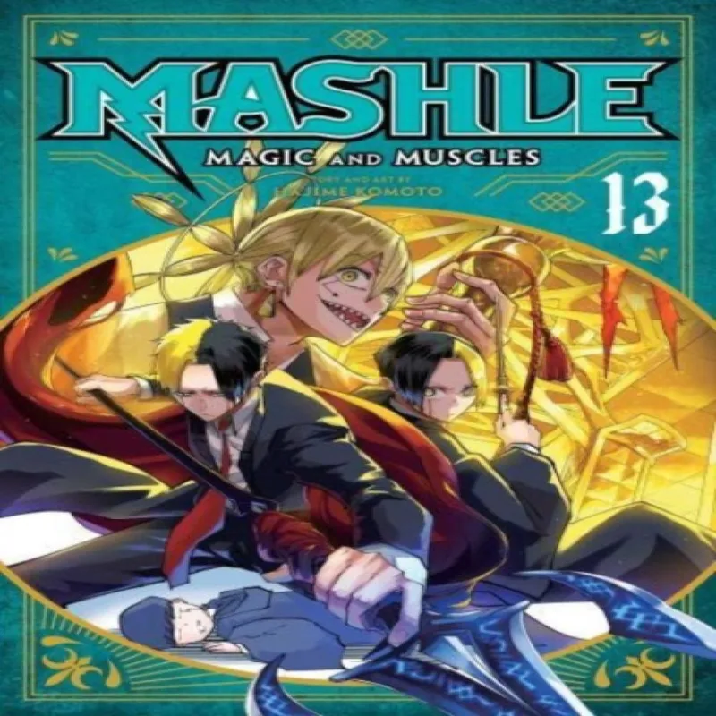 Hajime Komoto Mashle: Magic & Muscles, Vol. 13 Paperback Book Multicolor