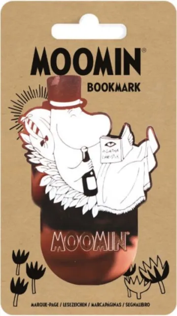 Half Moon Bay Bookmark Metal - Moomin (Moomin Papa)