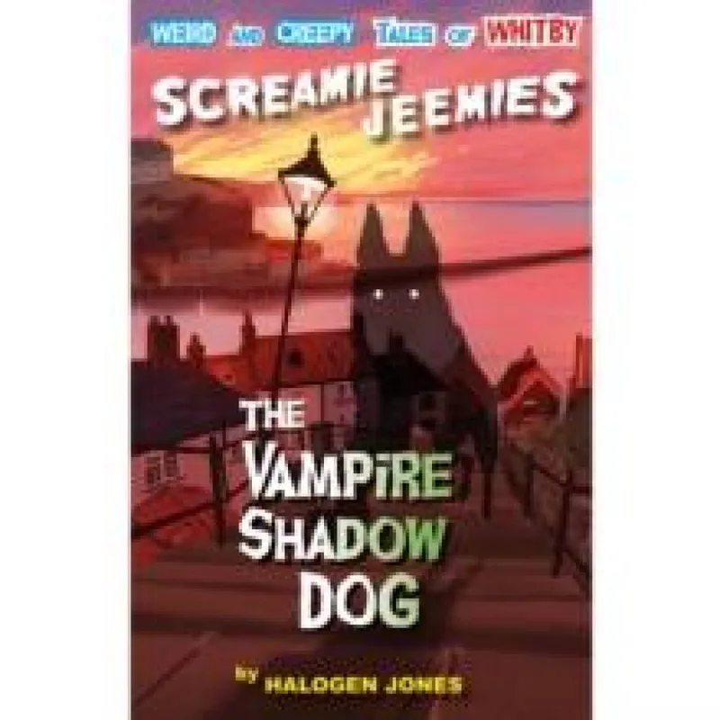 Halogen Jones Vampire Shadow Dog Paperback Book Multicolor