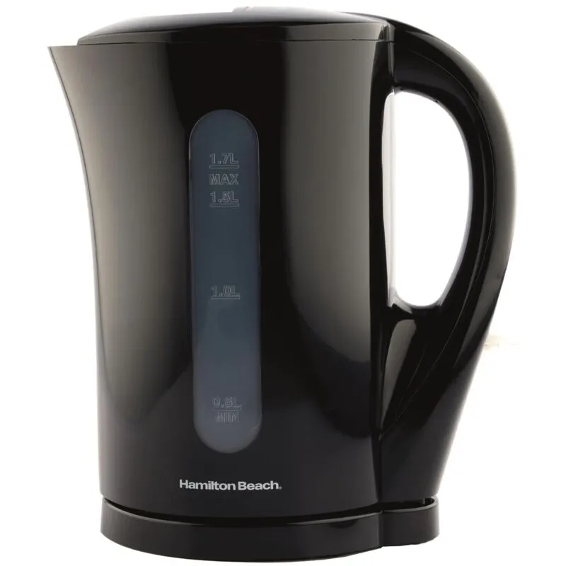 Hamilton Beach Electric Kettle Essential 1.7L Black