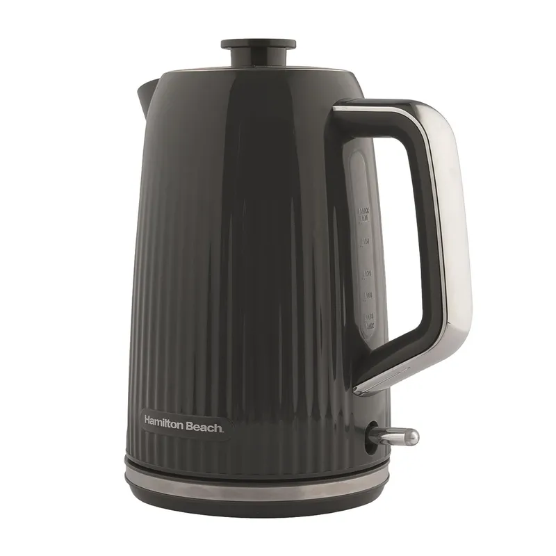 Hamilton Beach Miami 1.7L Kettle Charcoal Grey Charcoal