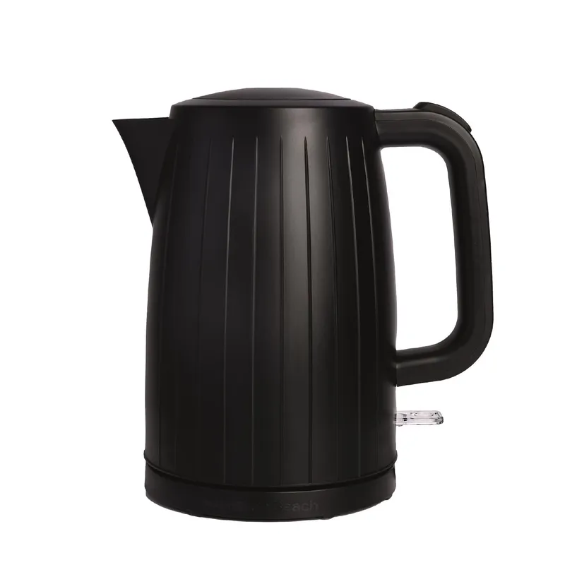 Hamilton Beach Stealth 1.7L Textured Kettle Matte Black Black
