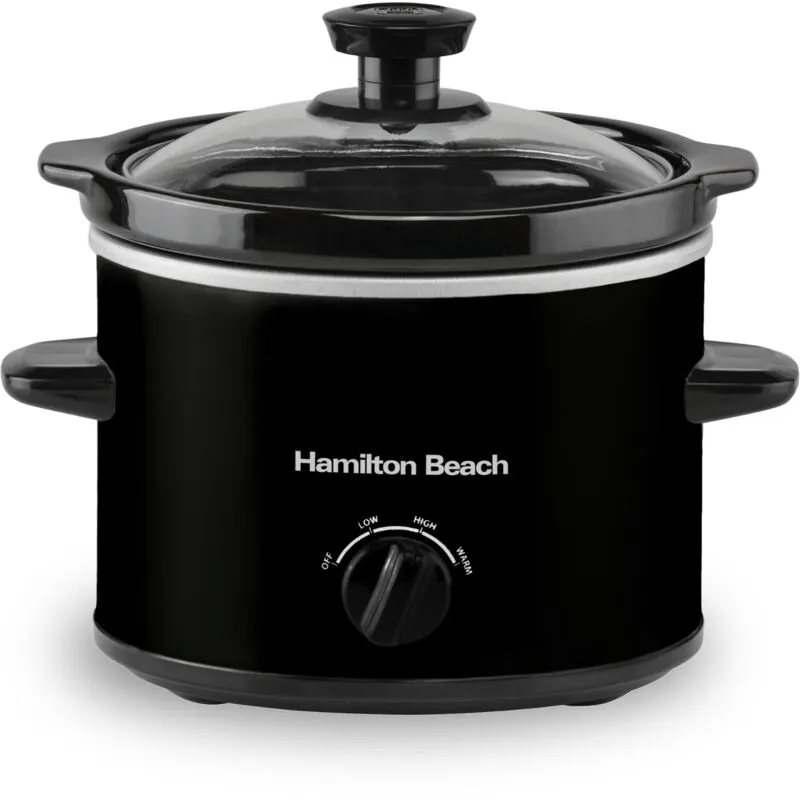 Hamilton Beach - The Mighty Mini' 1.8L Black Slow Cooker