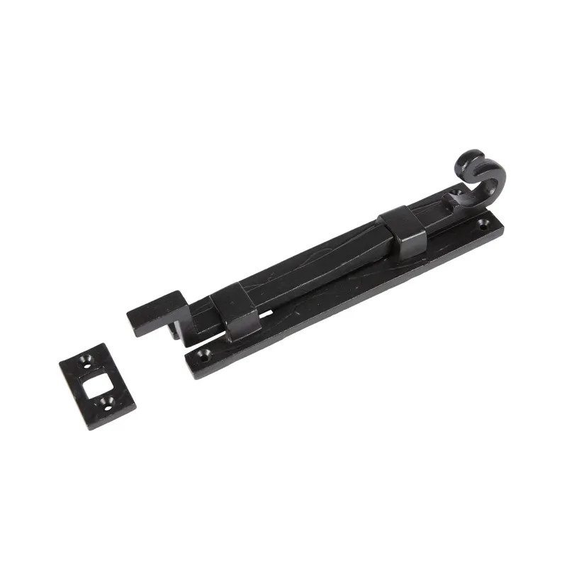 Hammer & Tongs 185mm Black Cranked Shepherd's Crook Bolt
