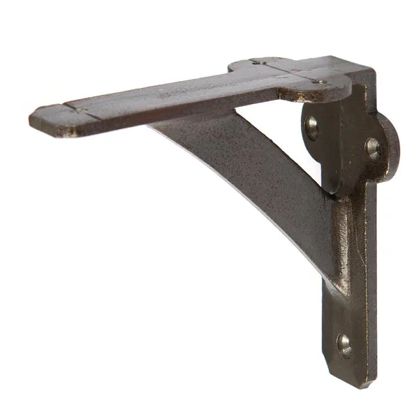 Hammer & Tongs 100mm Iron Shelf Bracket - Raw