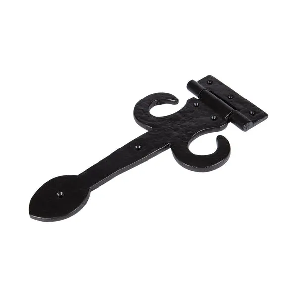 Hammer and Tongs Arrowhead T-Hinge - W300mm - Black Size: 10000mm x 520mm Black 10000mm x 520mm