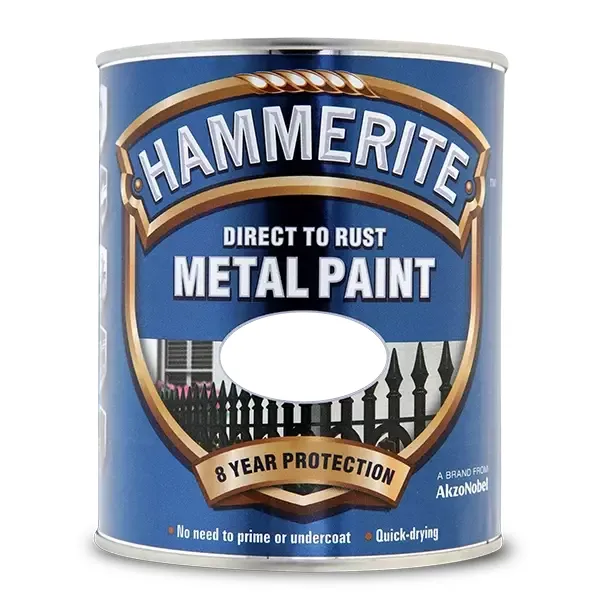 Hammerite Metal Paint Smooth - White