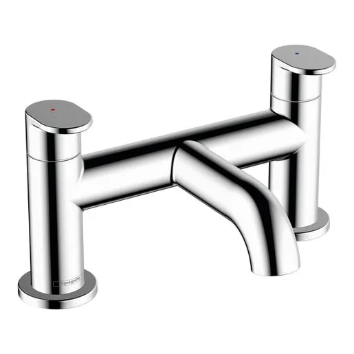 Hansgrohe Vernis Blend 2-Hole Rim Mounted Bath Mixer Chrome 71442000