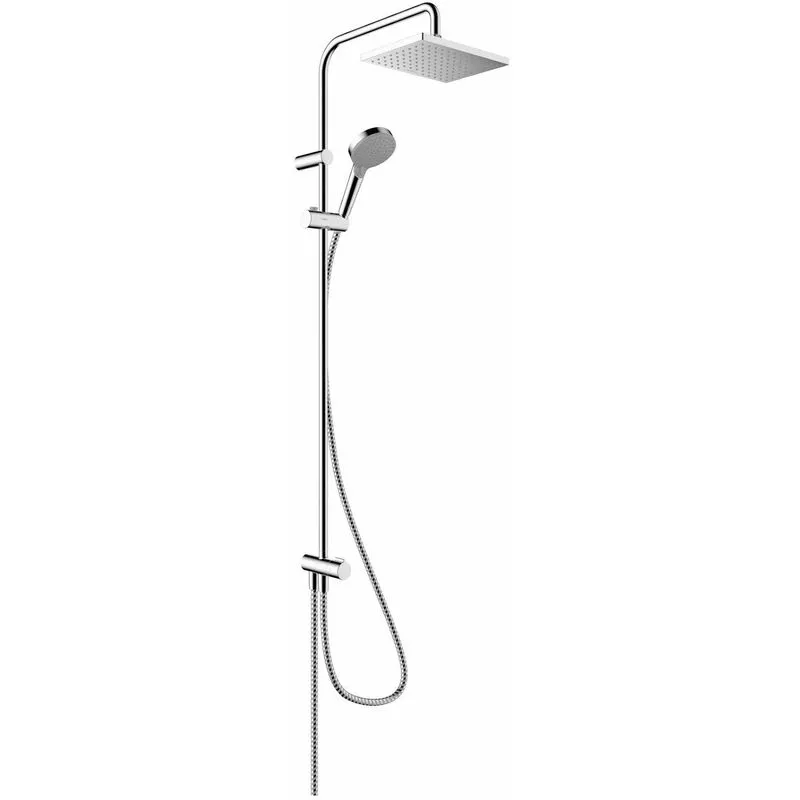 Hansgrohe Vernis Shape Showerpipe 230 1 Jet Ecosmart Reno Chrome 26289000