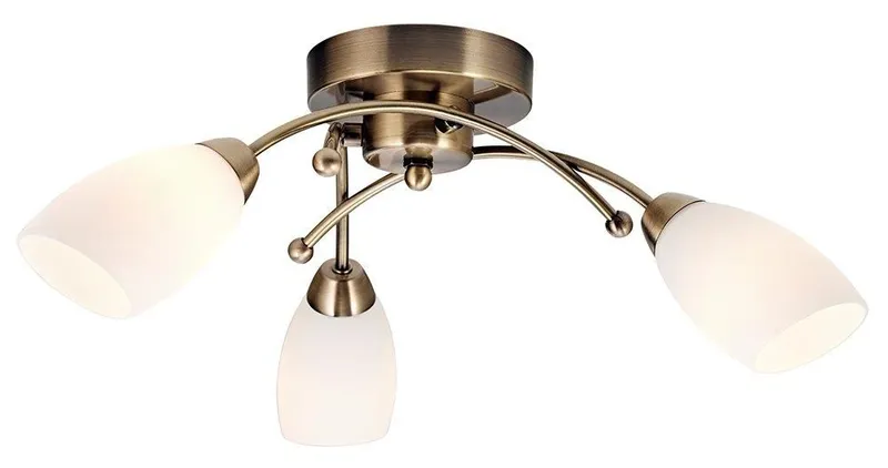 Happy Homewares Contemporary & Stylish Ceiling Light Fitting in Metallic Gold Metallic Gold