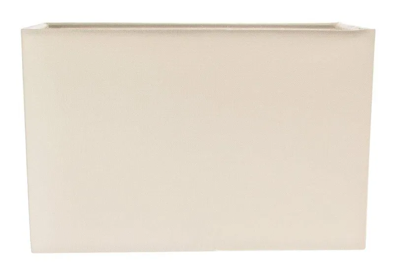 Happy Homewares Contemporary & Stylish Linen Fabric Lamp Shade in Cream Size: 12 inches Cream 12 inches