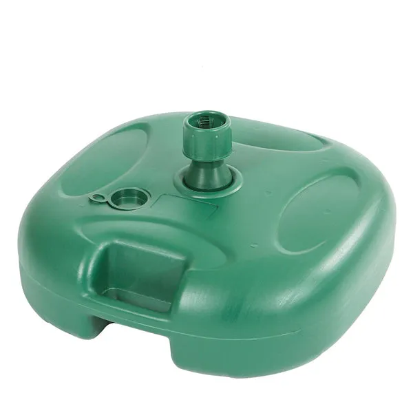 Harbour Housewares 20L Plastic Fillable Parasol Base - Green