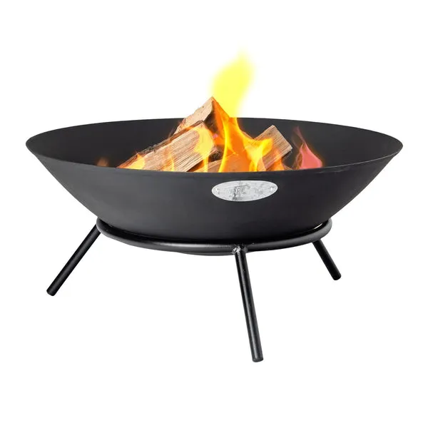 Harbour Housewares 56cm Steel Garden Fire Pit