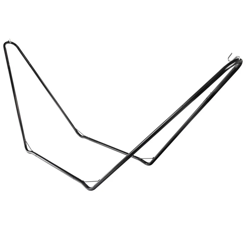 Harbour Housewares Garden Hammock Stand - Black Black