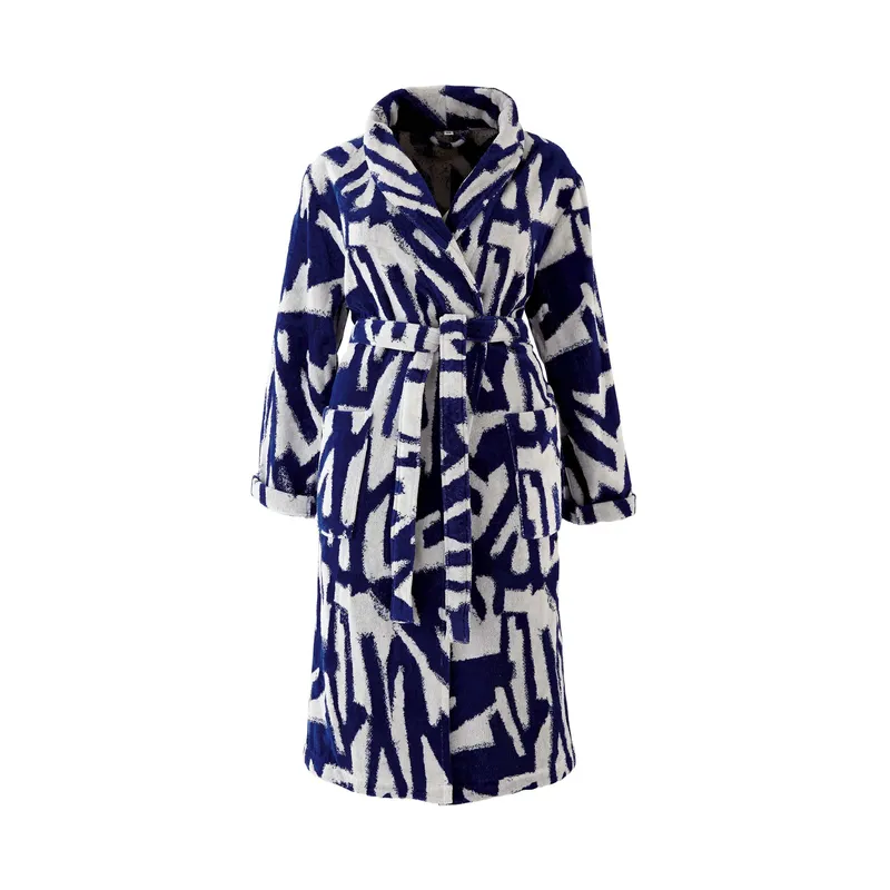 Harlequin Sophie Robinson Thicket Robe - Large/Extra Large, Lapis