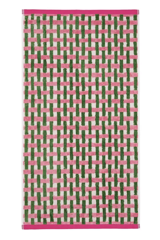Harlequin 'Basket Weave' Cotton Towel Multicolor