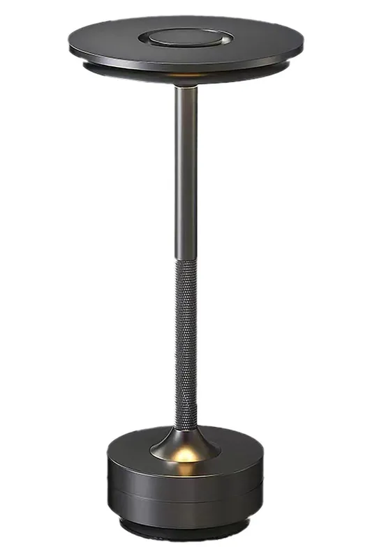 Harper Living Cordless Rechargeable LED Table Lamp, Colour Changing & Dimmable in Black Black