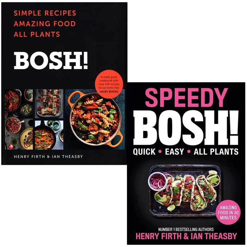 HQ Bosh Speedy, Bosh By Henry Firth, Ian Theasby 2 Books Collection Set