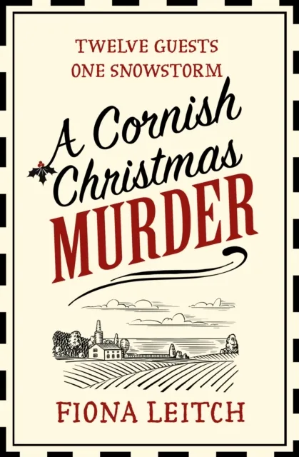 Fiona Leitch Cornish Christmas Murder Paperback Book Multicolor