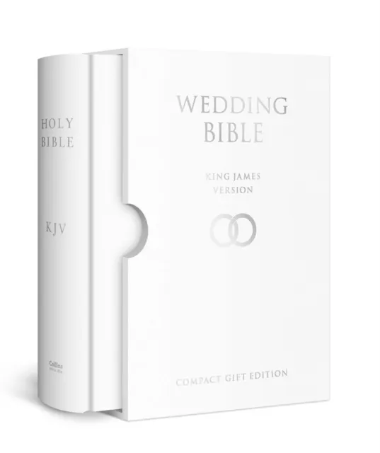 Collins UK Holy Bible: King James Version (Kjv) White Compact Wedding Edition