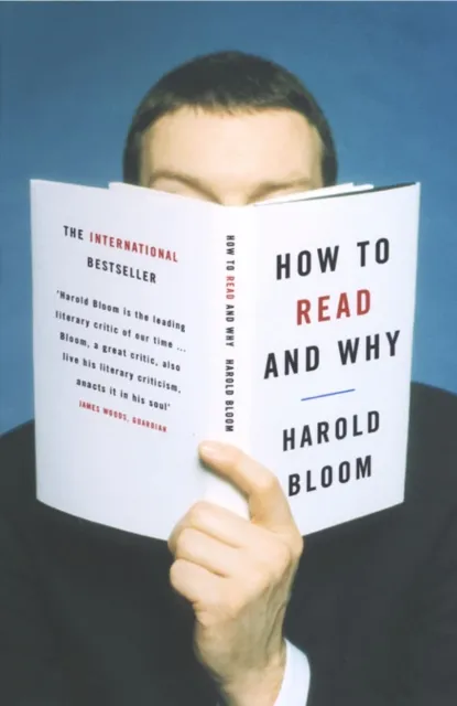 Harold Bloom How to Read & Why Paperback Book Multicolor