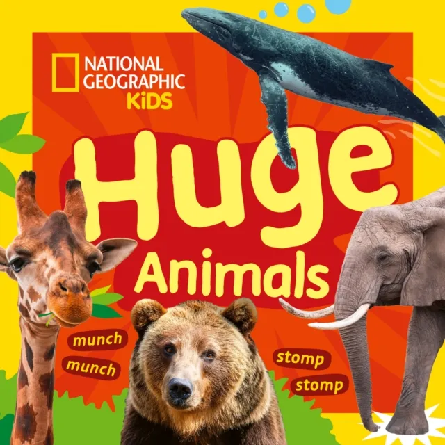 HarperCollins Publishers Huge Animals : A Fun First Board Book For Toddlers To Learn About Animals