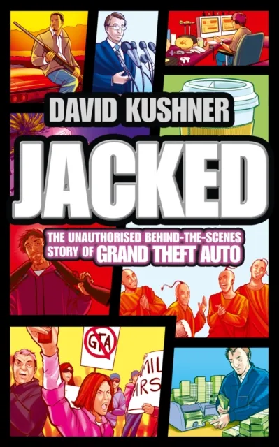 David Kushner Jacked Paperback Book Multicolor