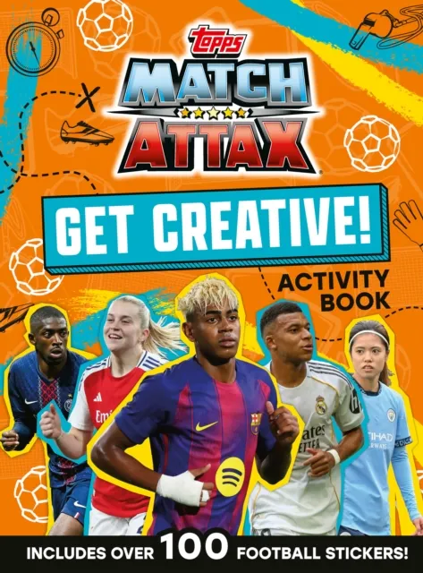 HarperCollins Publishers Match Attax Get Creative Sticker Activity Book
