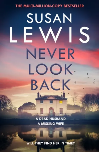 Susan Lewis Never Look Back Hardback Book Multicolor