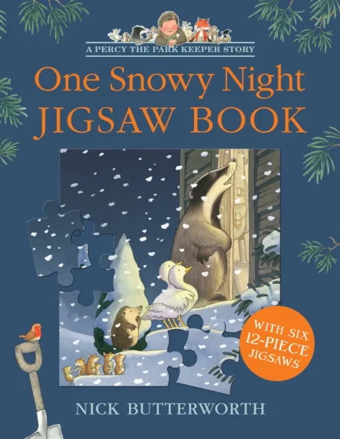 Nick Butterworth One Snowy Night Jigsaw Book
