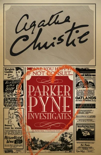 Agatha Christie Parker Pyne Investigates Paperback Book Multicolor
