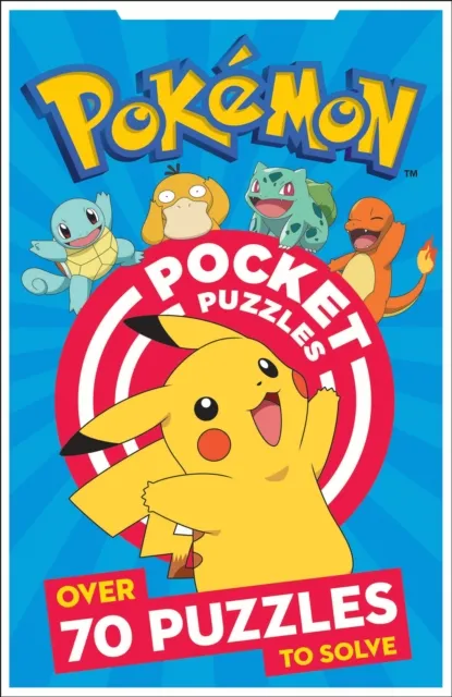 Farshore Pokemon Pocket Puzzles Paperback Book Multicolor