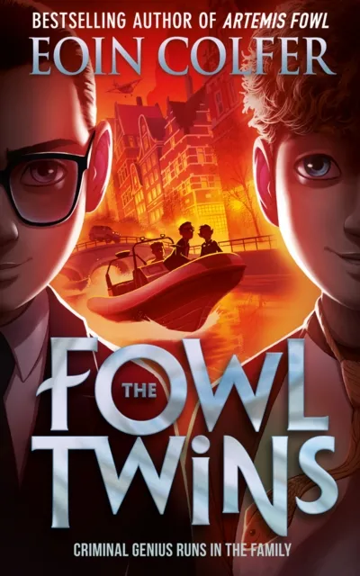 Eoin Colfer Fowl Twins PB Paperback Book Multicolor