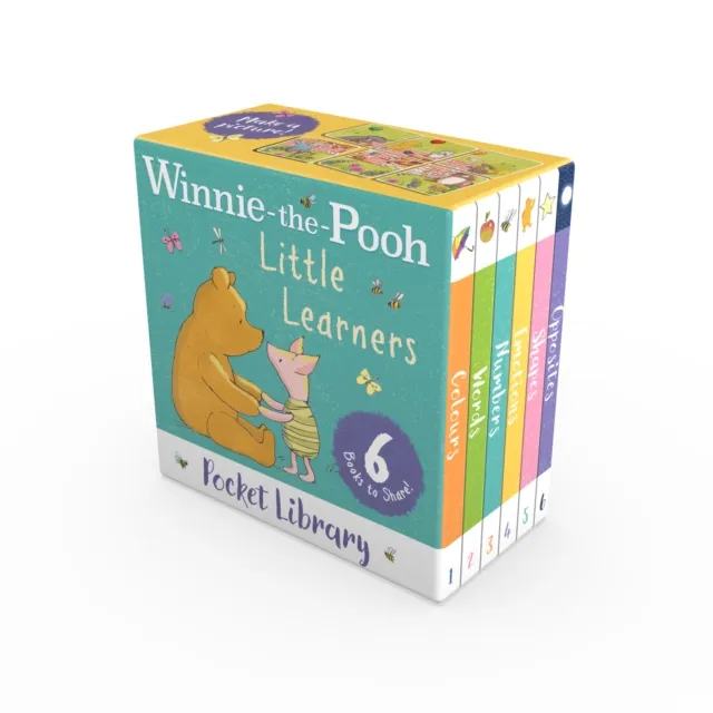 HarperCollins Publishers Winnie-The-Pooh Little Learners Pocket Library