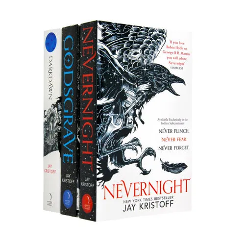 Harpercollins The Nevernight Chronicle Complete Collection 3 Books Set by Jay Kristoff - Nevernight, Godsgrave, Darkdawn