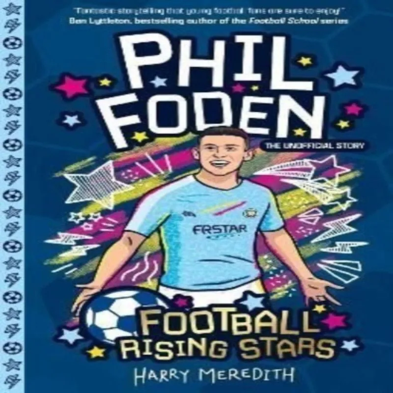 Harry Meredith Football Rising Stars: Phil Foden Paperback Book Multicolor