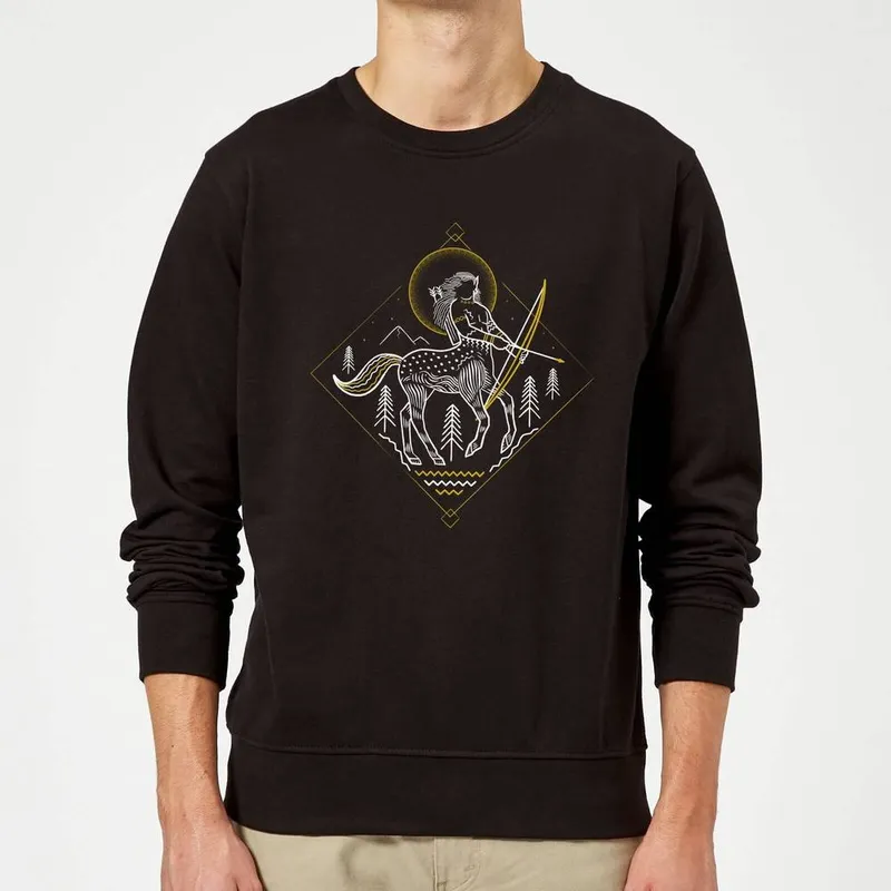 Harry Potter Bane Black Sweatshirt - Black Size: 2XL Black 2XL