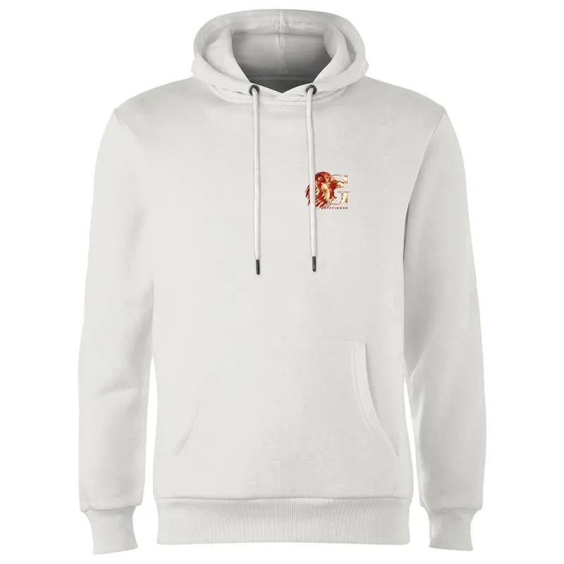 Harry Potter Gryffindor Hoodie - White Size: Large White L
