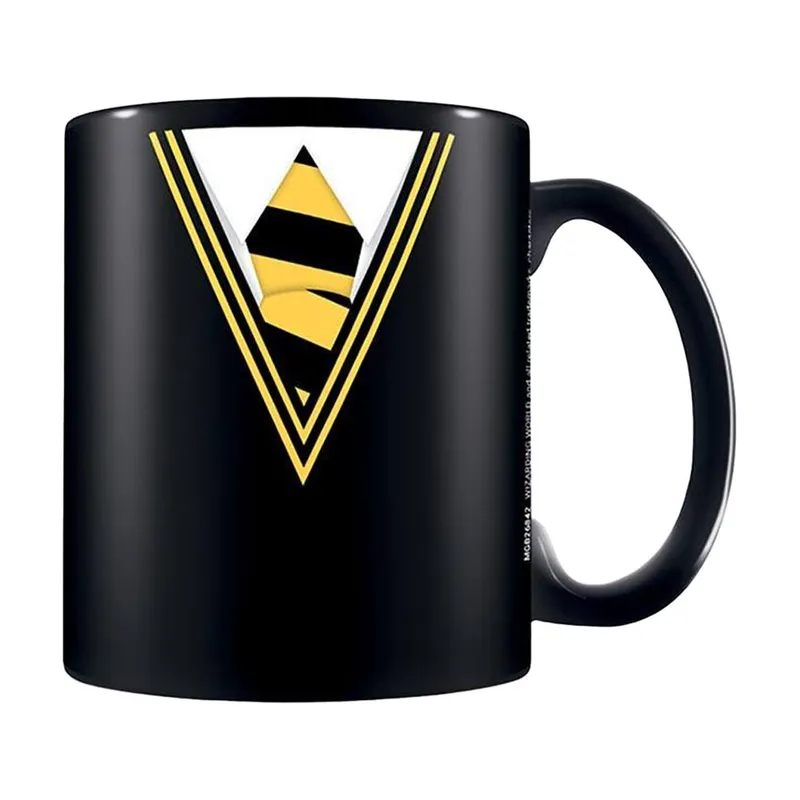 Harry Potter Unisex Hufflepuff Uniform Mug in Black Black female