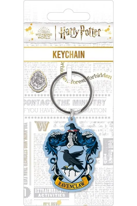 Harry Potter Ravenclaw Metal Keyring in Blue Blue One Size