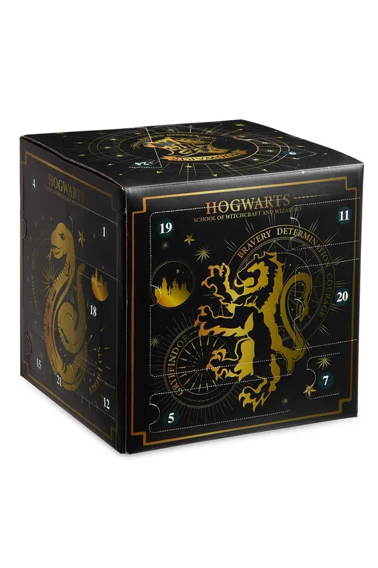 Harry Potter Unisex Cube Advent Calendar 2025 Stationery Hair Accessories Christmas Gift in Black Black One Size female