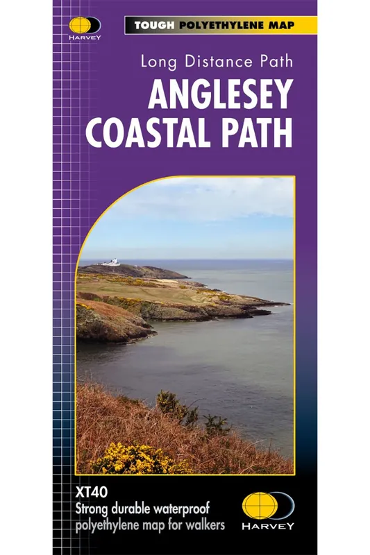 Harvey Maps Anglesey Coastal Path Trail Map