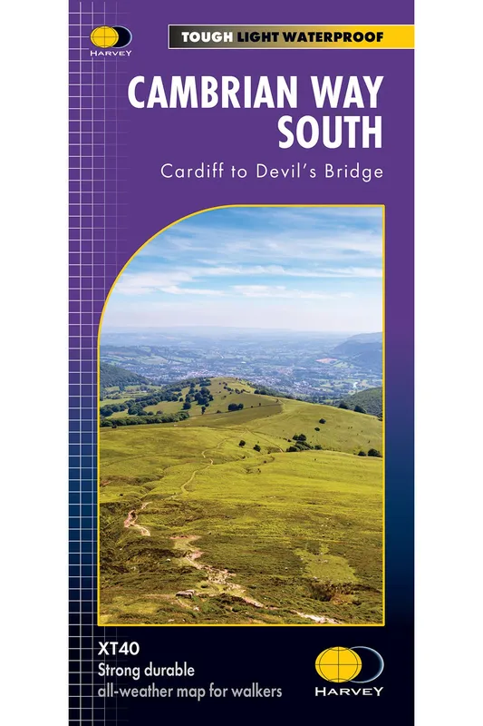 Harvey Maps Cambrian Way South Trail Map