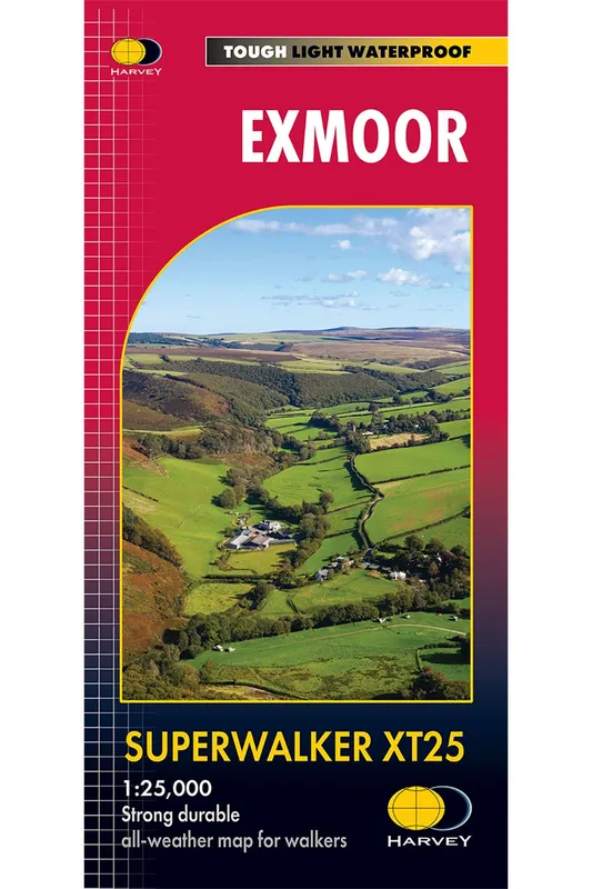 Harvey Map Services Ltd Exmoor