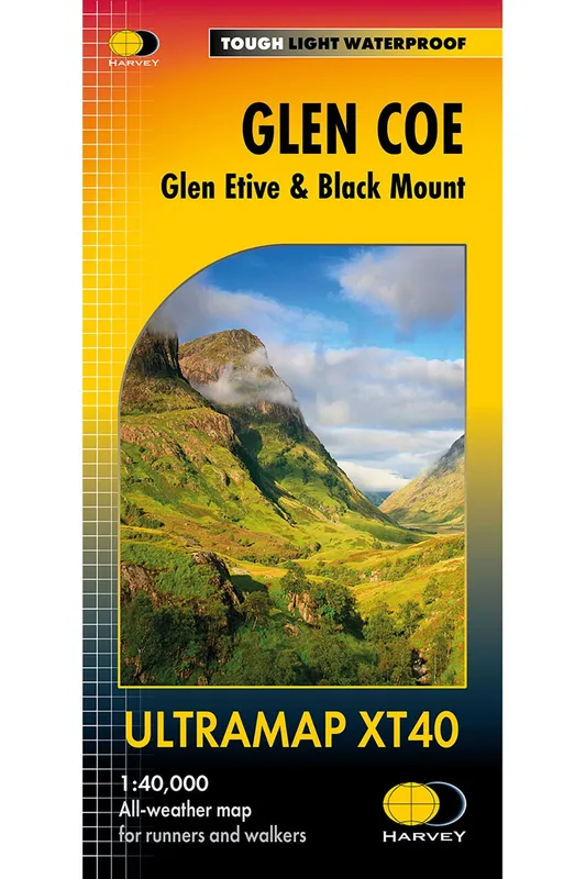 Harvey Maps Glen Coe Ultramap