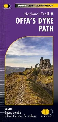 Harvey Maps Offa's Dyke Path Trail Map