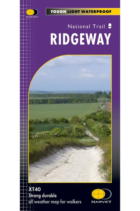Harvey Maps Ridgeway Trail Map