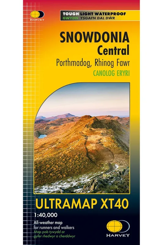 Harvey Maps Snowdonia Central Ultramap