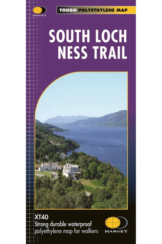 Harvey Maps South Loch Ness Trail Trail Map